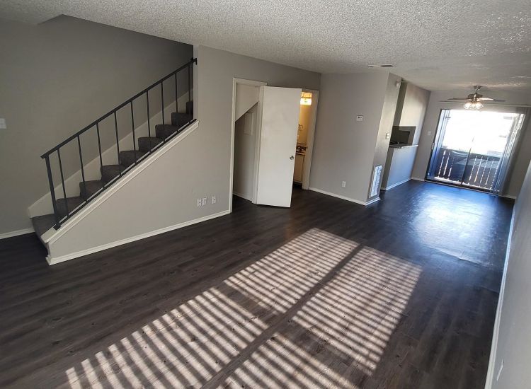 Abode Apartments - 1,024sqft, 2 Bed 1.5 Bath - Downstairs area